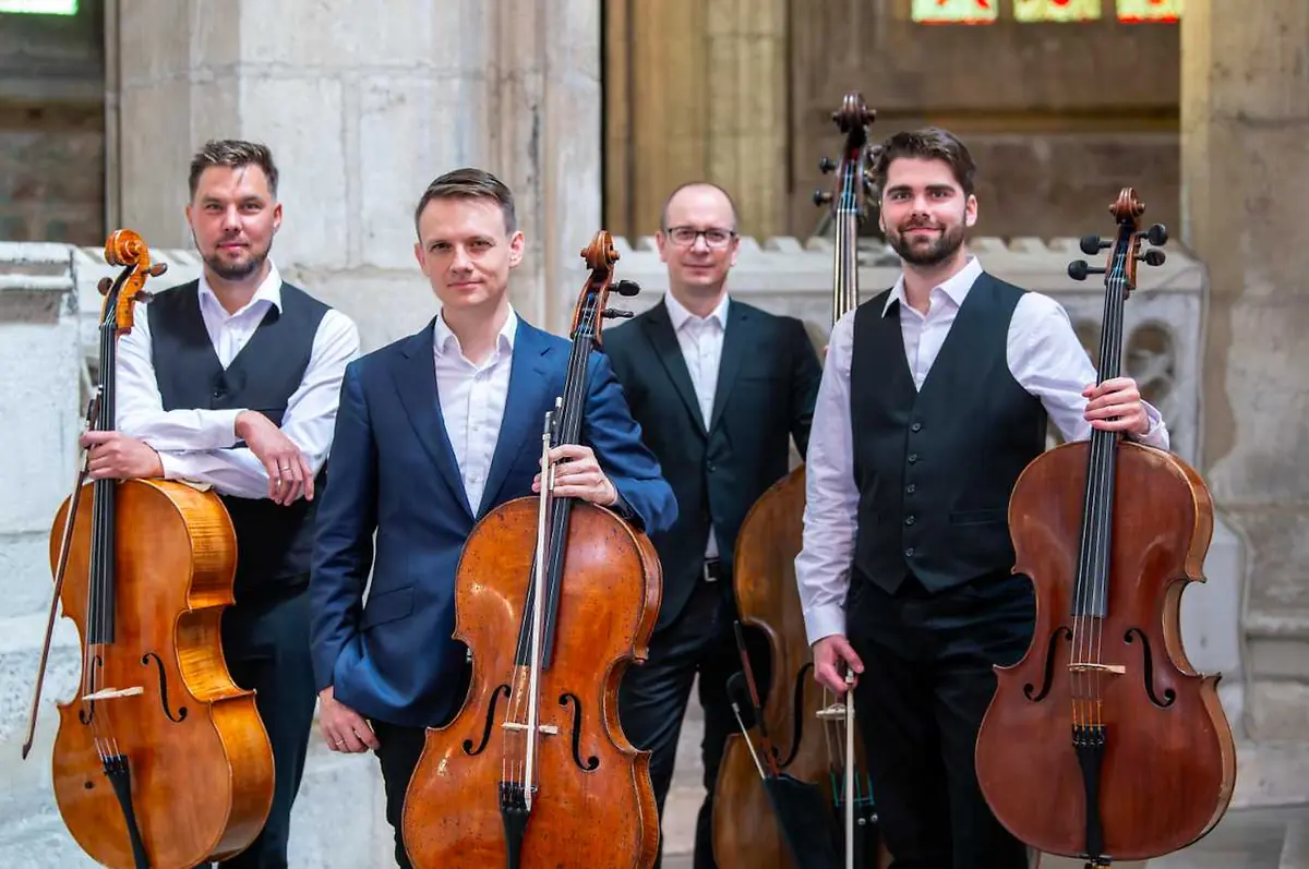 Prague Cello Quartet — Dětenice Castle, Dětenice