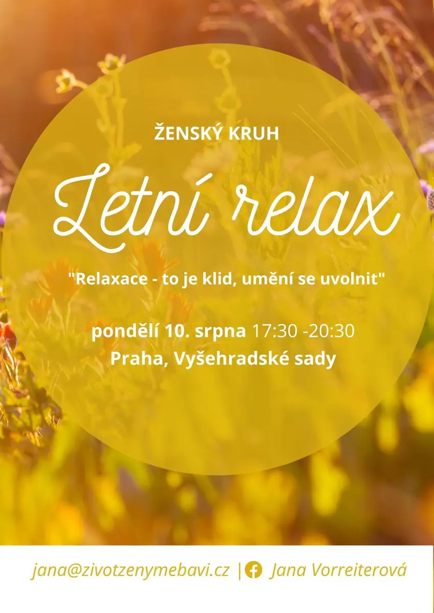 Summer Relaxation in a Women's Circle at Vyšehrad — Prague