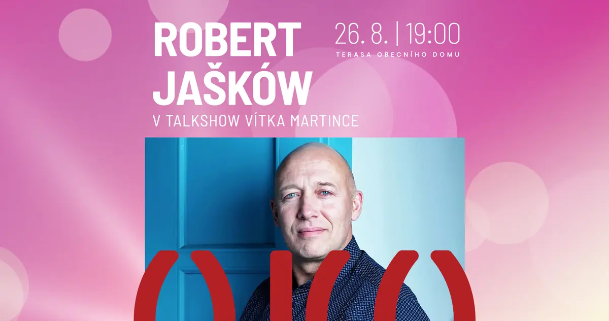 Talkshow mit Vítek Martinec - Schauspieler Robert Jaškov — Art Club, Opava