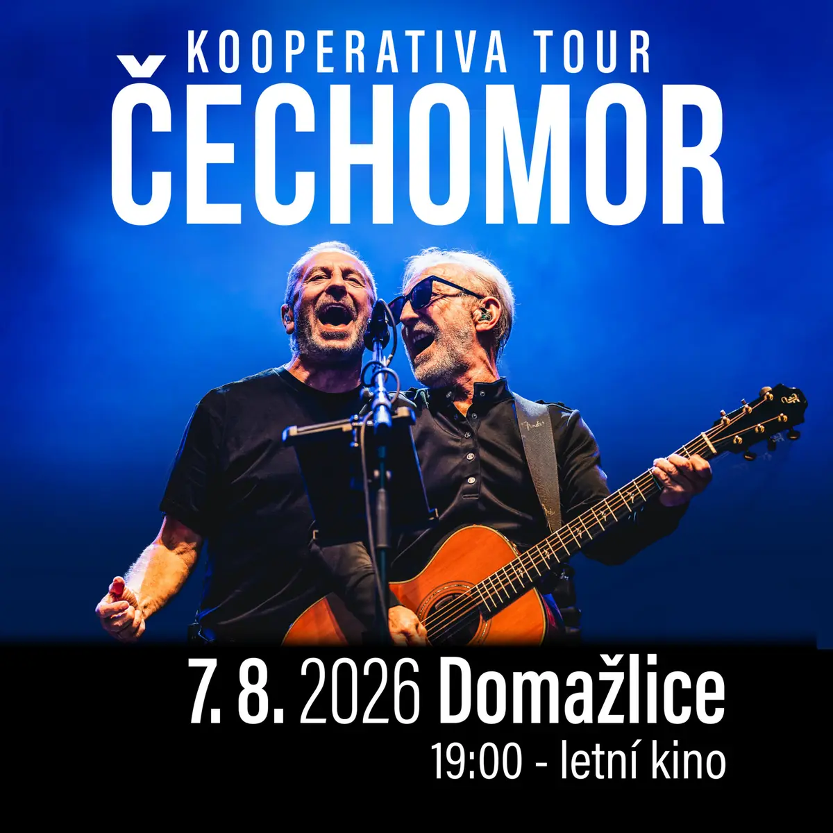 ČECHOMOR — letní kino Domažlice, Domažlice