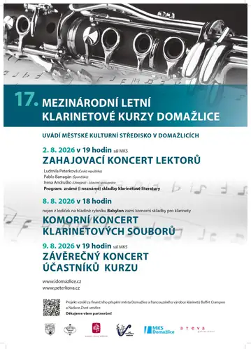 17th International Summer Clarinet Courses Domažlice: Final Concert of Participants