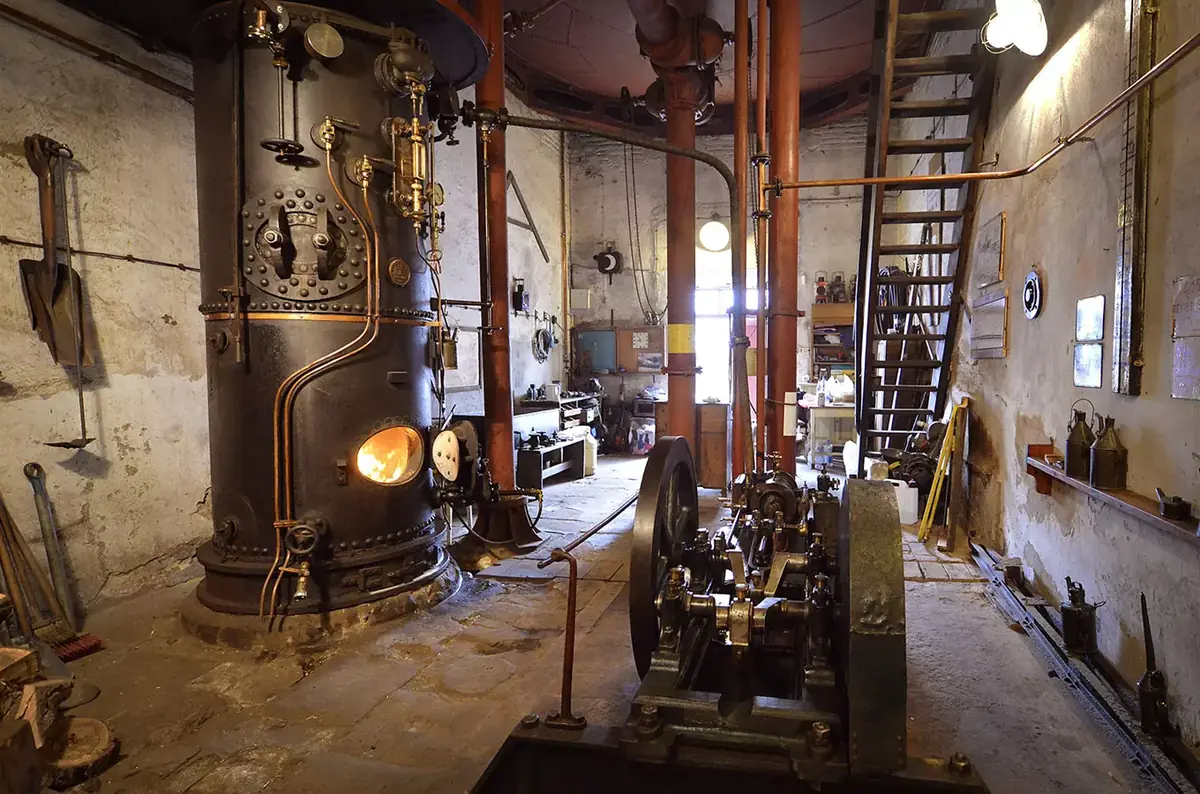 Steam Water Pump Station Tour in Ústí nad Labem — Oblastní muzeum v Ústí nad Labem, Ústí nad Labem-Střekov