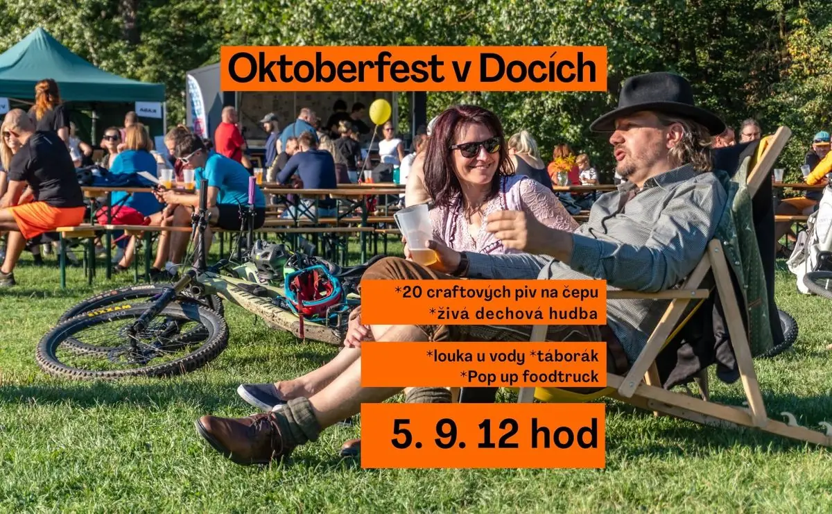 Oktoberfest v Docích | 20 craftových piv na louce u Vltavy — Praha