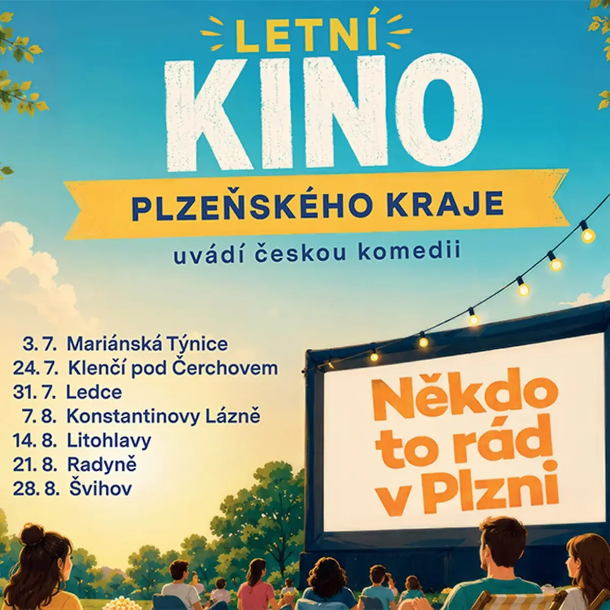 Summer Cinema of Plzen Region in Litohlavy — Rokycany