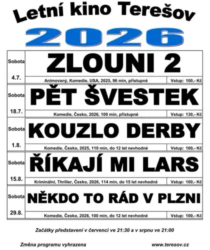 Summer Cinema Teršov