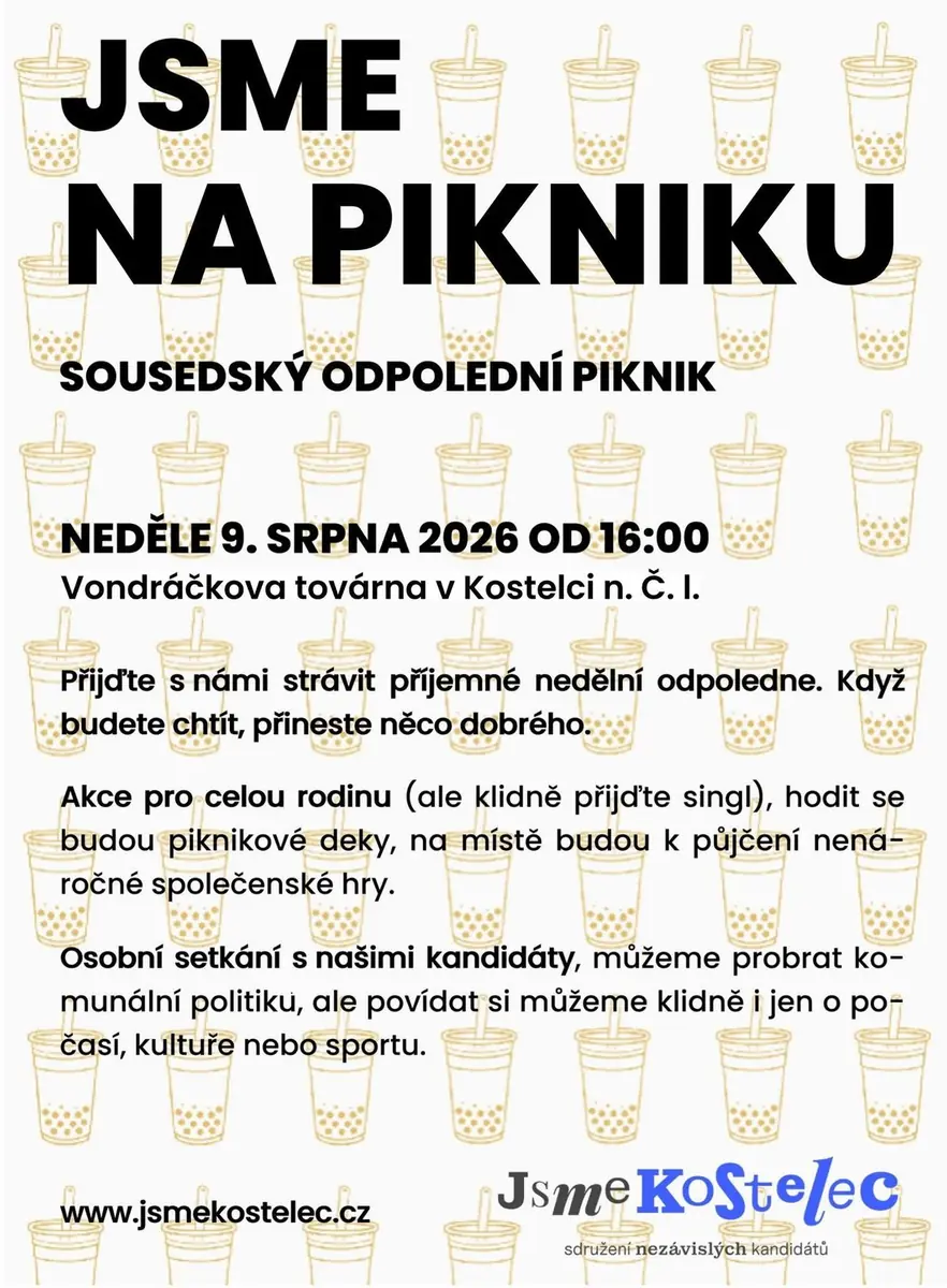 JSME NA PIKNIKU — Vondráčkova továrna, Praha