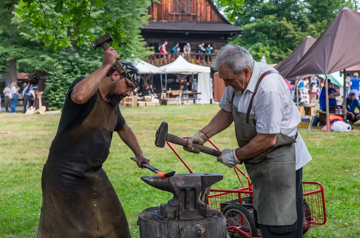 Days of Crafts and Blacksmiths' Meeting in Rožnov pod Radhoštěm 2026 — Valašské muzeum v přírodě, Rožnov pod Radhoštěm