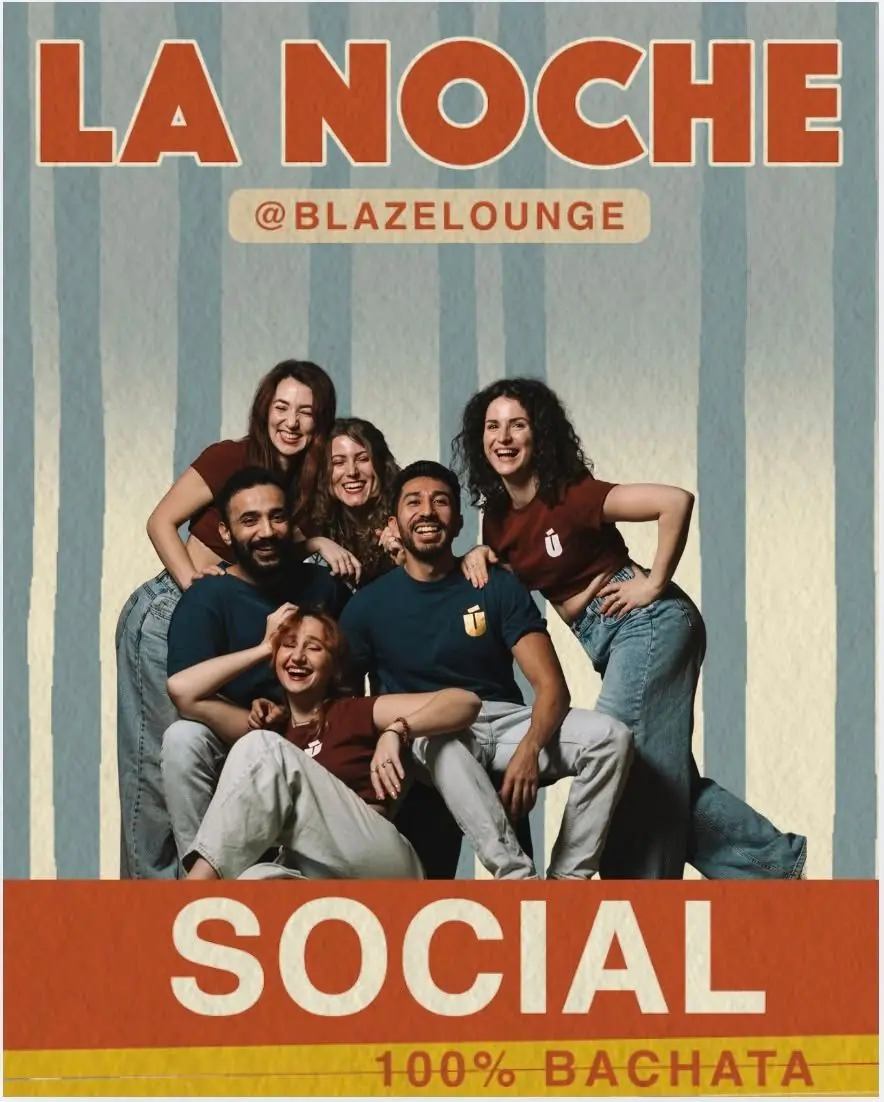 La NOCHE de Practica - Bachata Prague Social by Únika — Blaze Lounge & Club, Prague