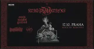Misþyrming, Owls Woods Graves, Profanation, Gorrch - Prague