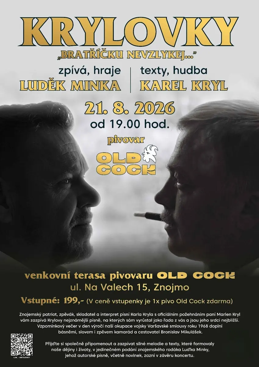 KRYLOVKY U OLD COCKA - Never Again Held Down! — Pivovar Old Cock, Znojmo