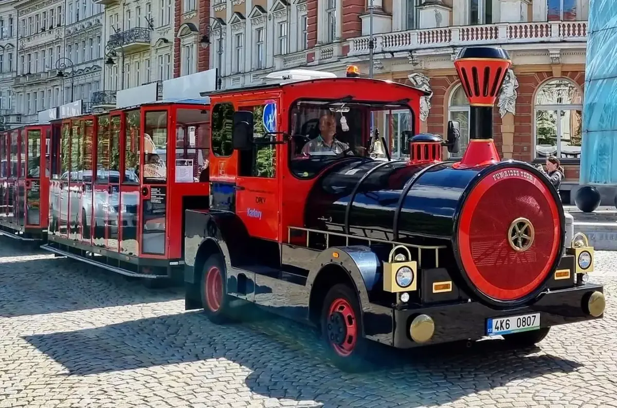 Vyhlídková jízda autovláčkem Karlovými Vary 2026 — DPKV, Karlovy Vary