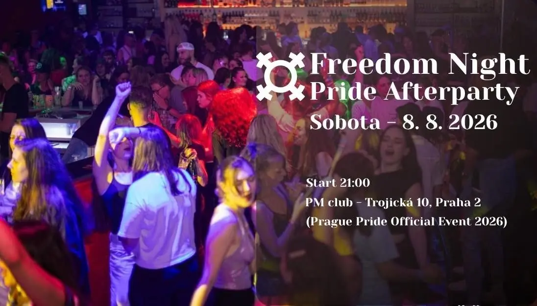 Freedom Night - Pride Afterparty — P.M. Club & Cocktail bar, Прага