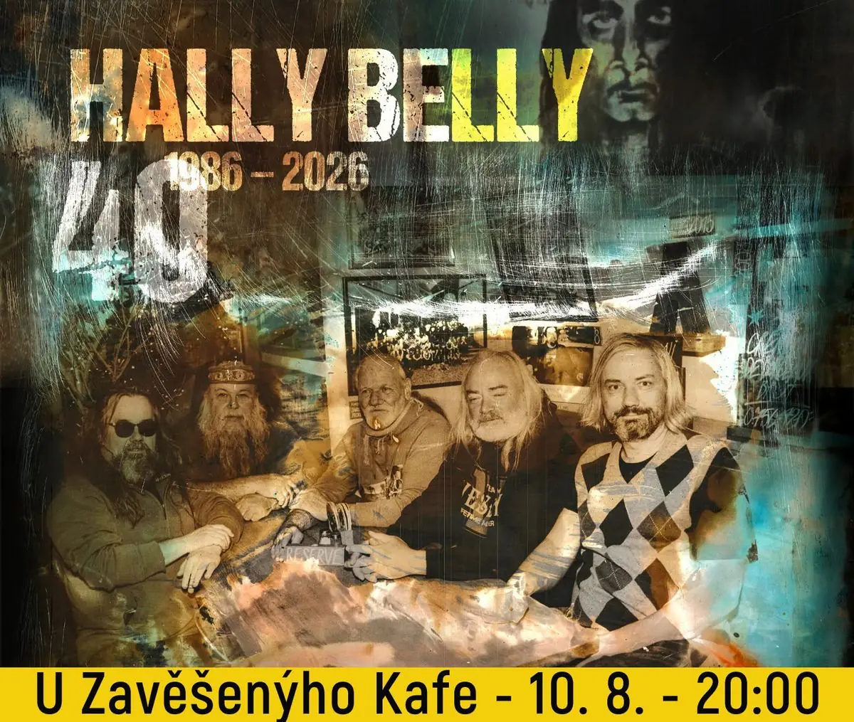 Hally Belly u Zavěšenýho kafe — U Zavěšenýho kafe, Praha