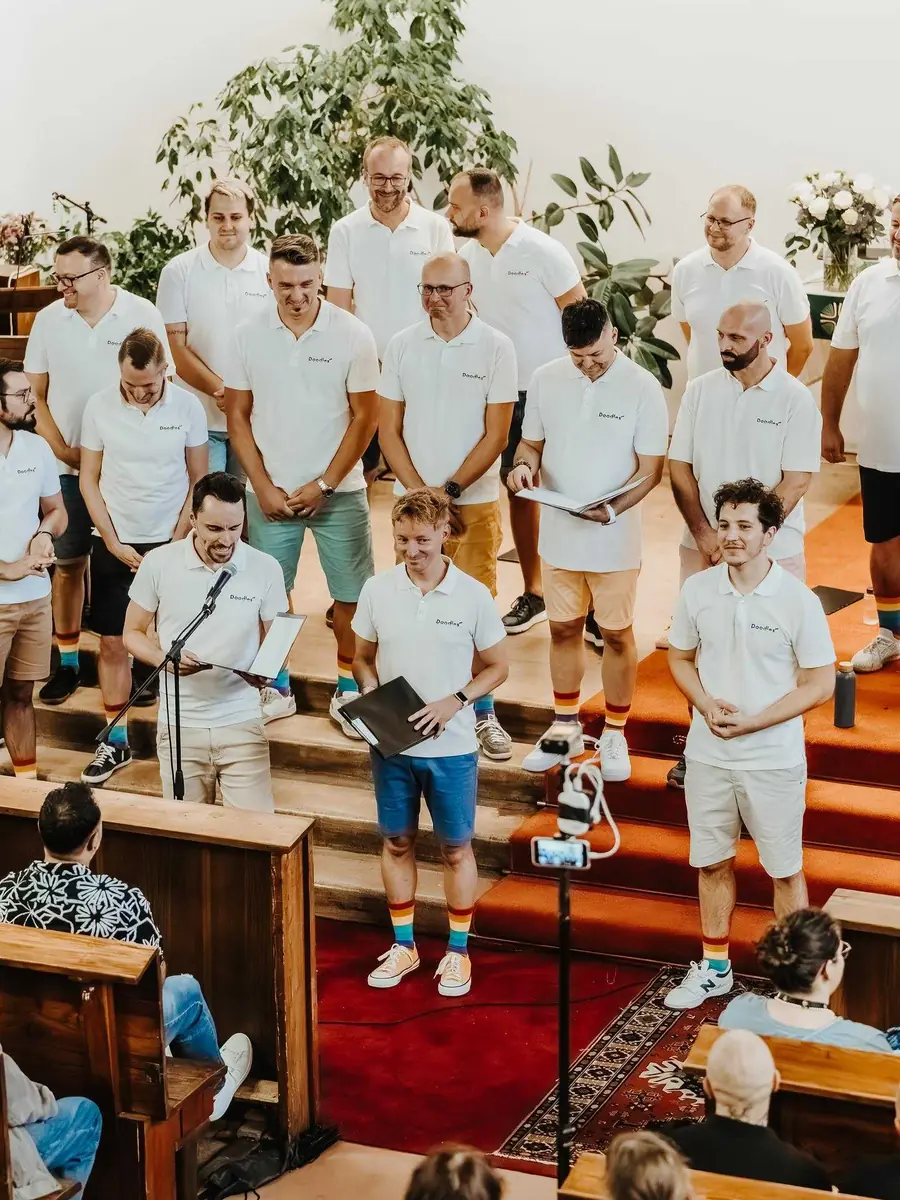 Gay pěvecký sbor Doodles + hosté – výročí 15 let — Betlémská kaple, Praha