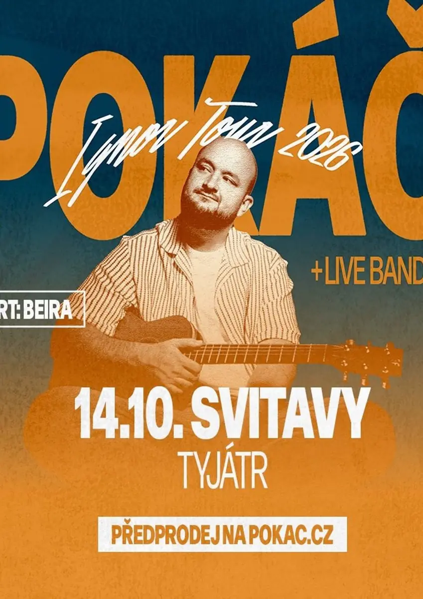 Pokáč - Ignor Tour 2026 — Alternativní klub Tyjátr, Svitavy