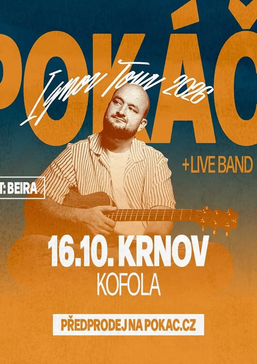 Pokáč - Ignor Tour 2026 — Kofola Music Club, Krnov