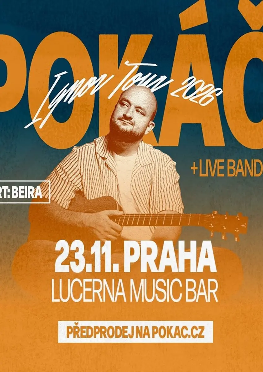Pokáč - Ignor Tour 2026 — Lucerna Music Bar, Prague