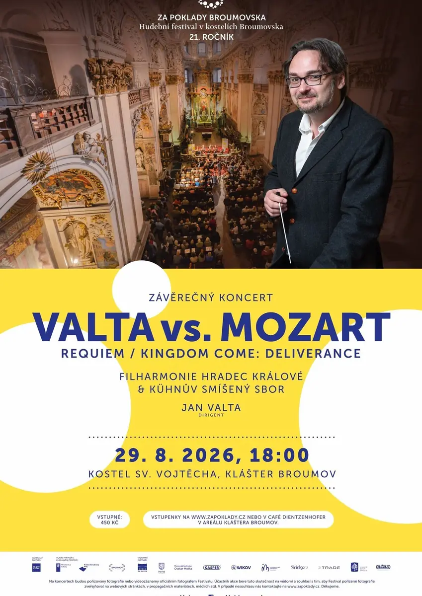 Valta vs. Mozart - Závěrečný koncert — Klášterní kostel sv. Vojtěcha, Broumov