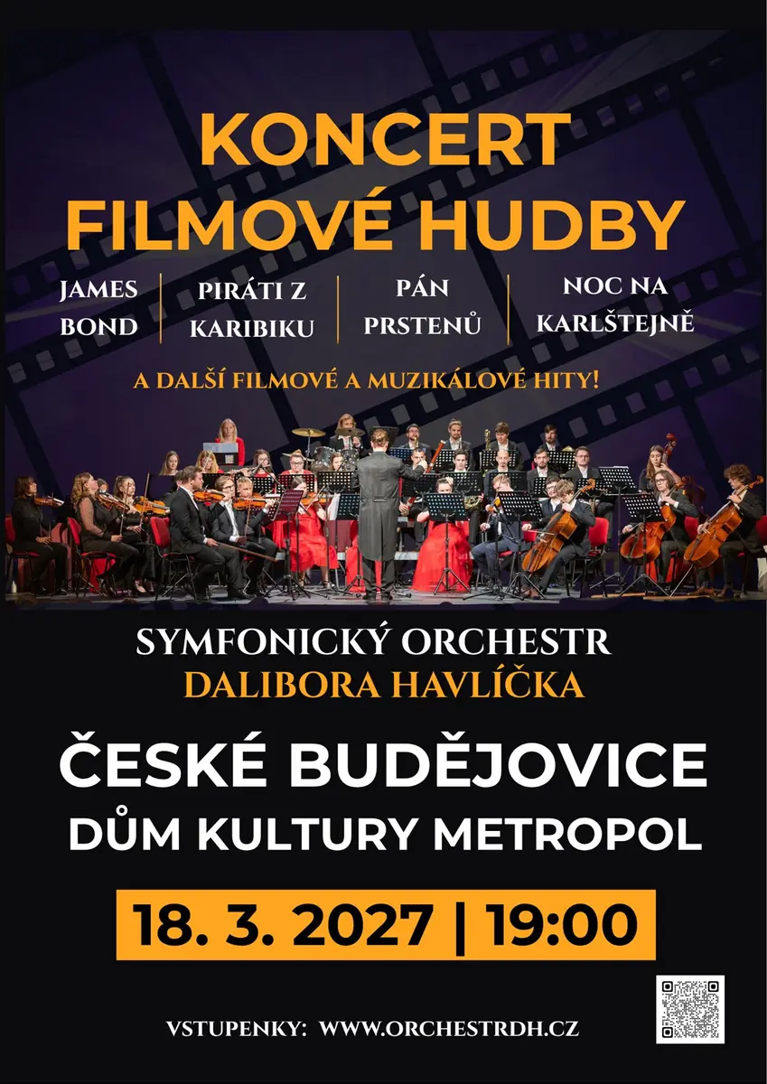 Film Music Concert — DK Metropol - divadelní sál, České Budějovice