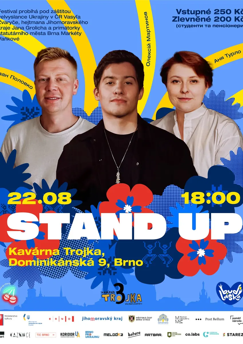 Stand Up Cherry — Kavárna Trojka, Brno