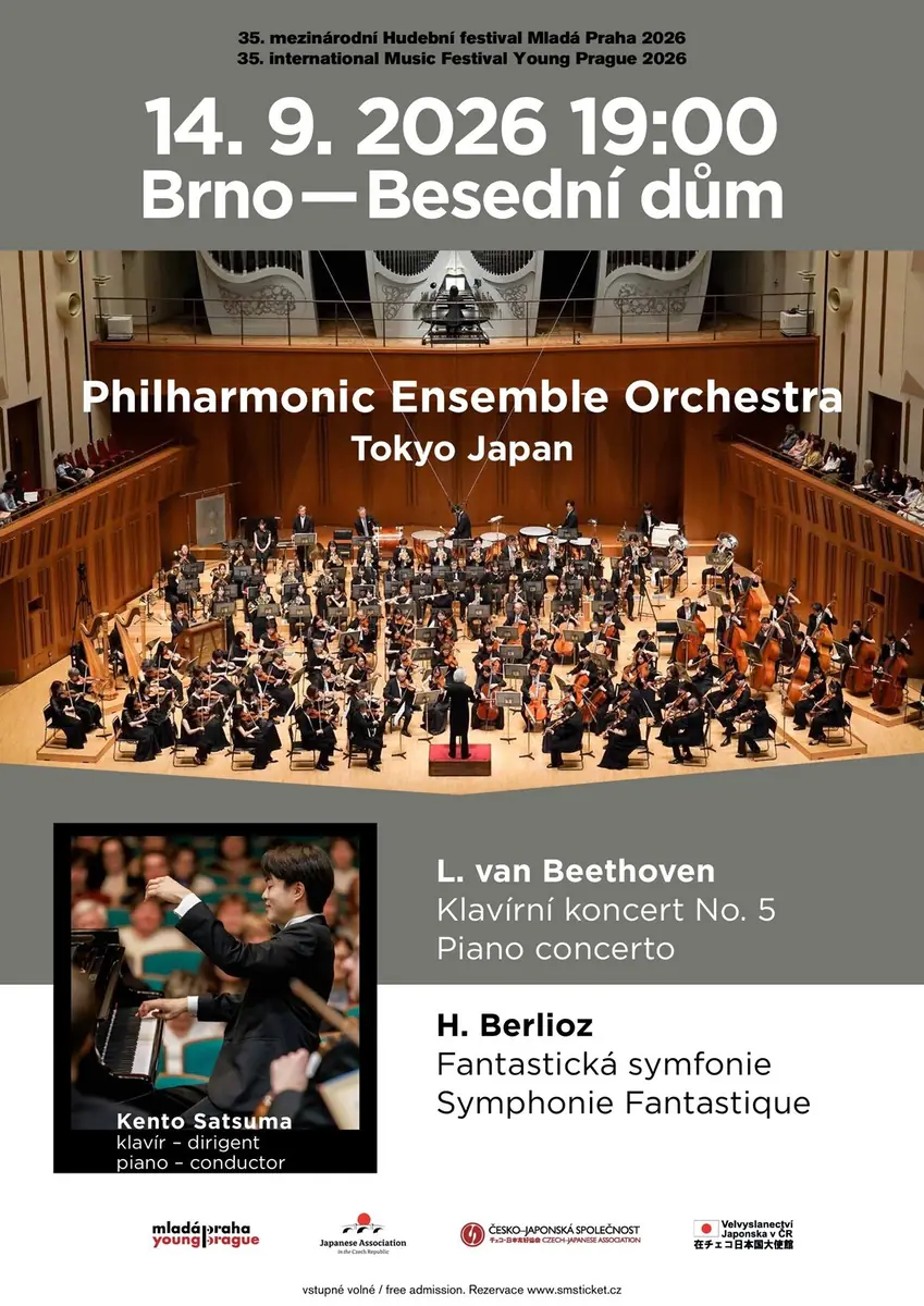 35. Mladá Praha - Philharmonic Orchestra Tokyo — Besední dům, Brno