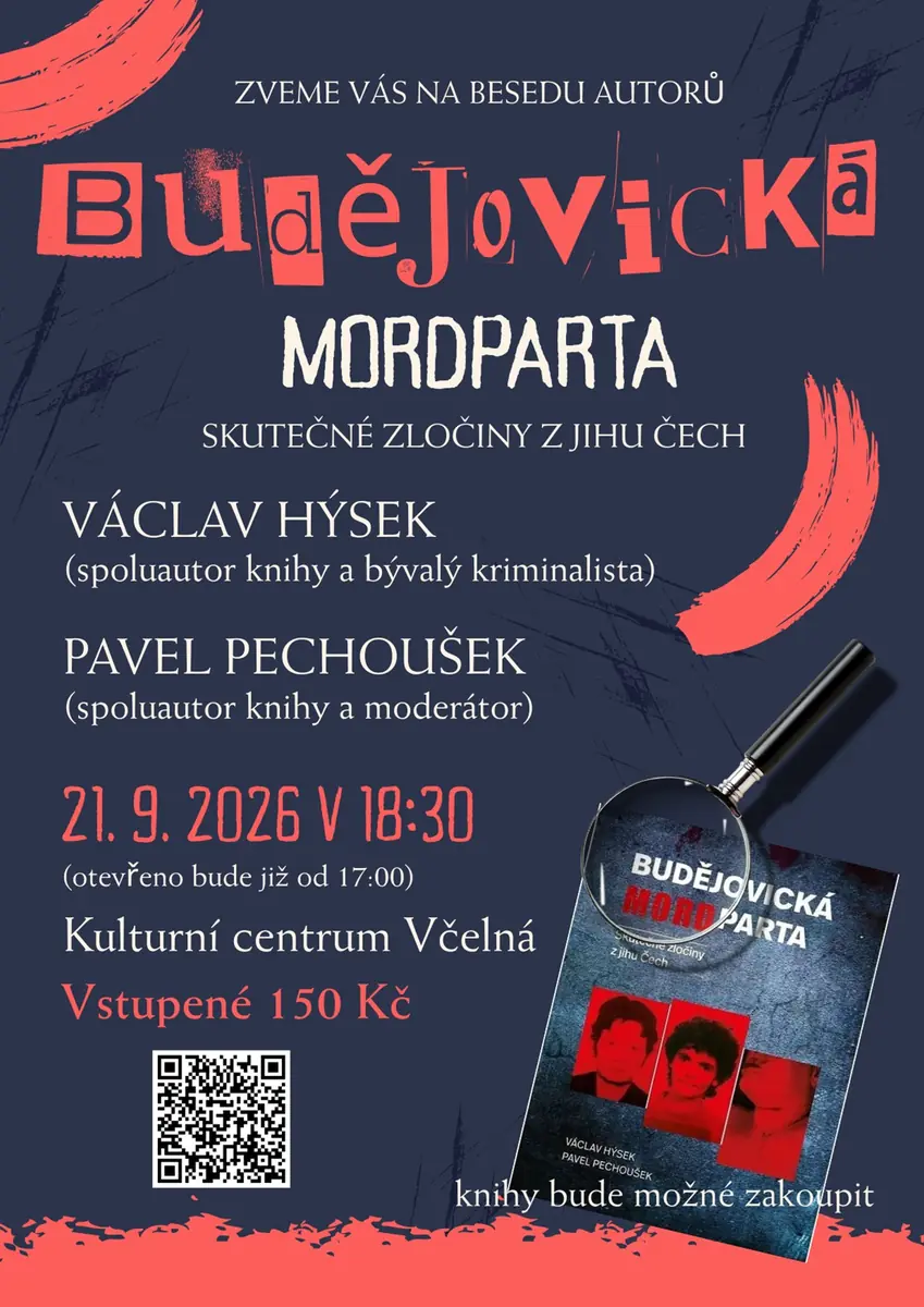 Budějovická Mordparta — Kulturní centrum Včelná, Včelná