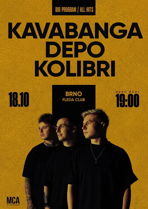 Kavabanga Depo Kolibri. Brno — Fléda, Brno