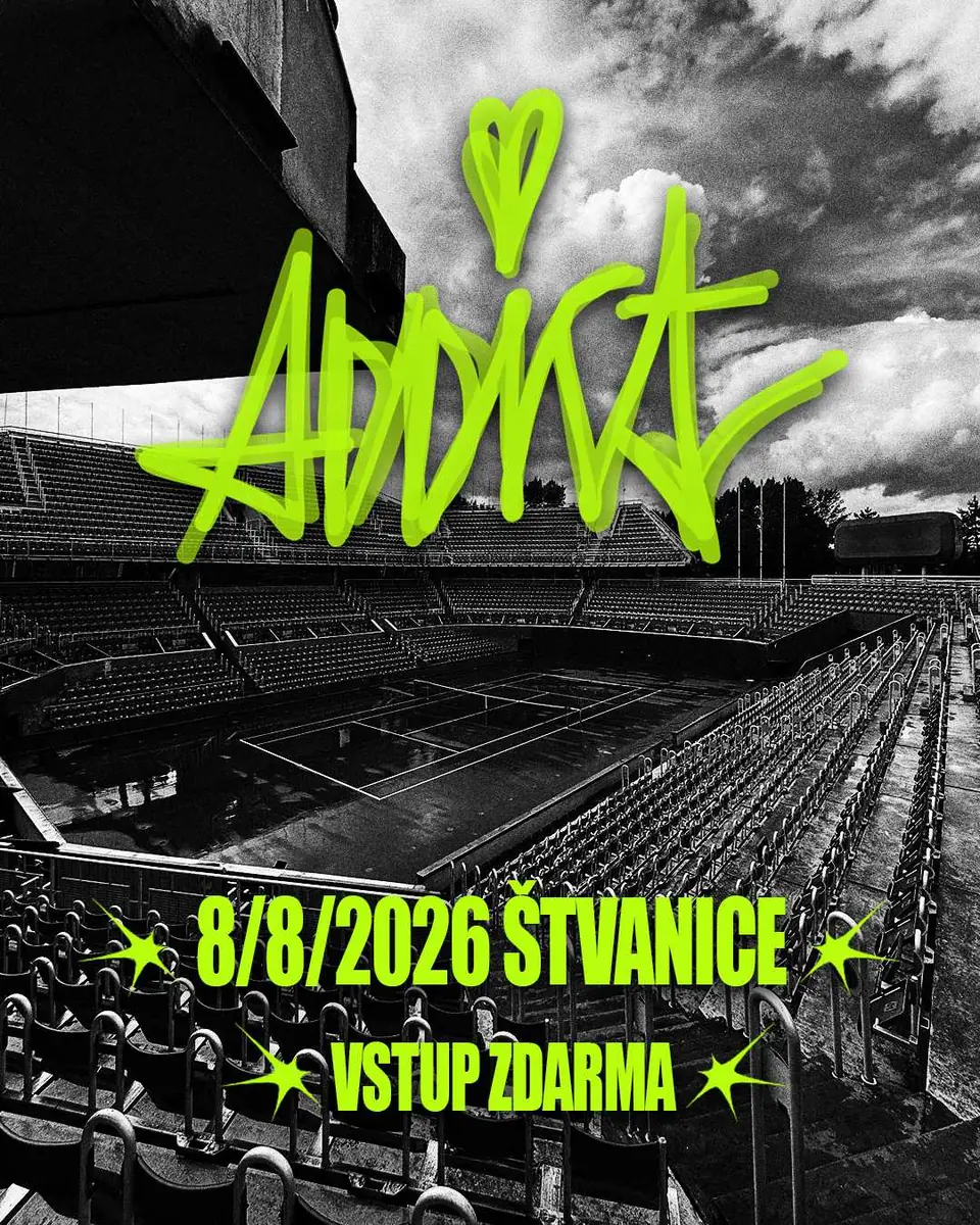 Addict Štvanice — Centrální tenisový kurt Coloseum, Praha