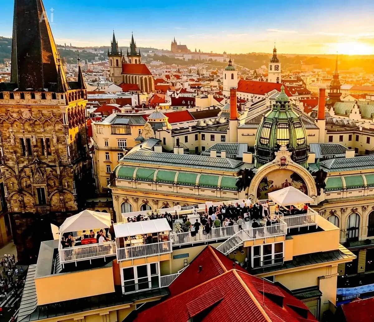 CODE ROOFTOP — Sky Lounge 360, Prag
