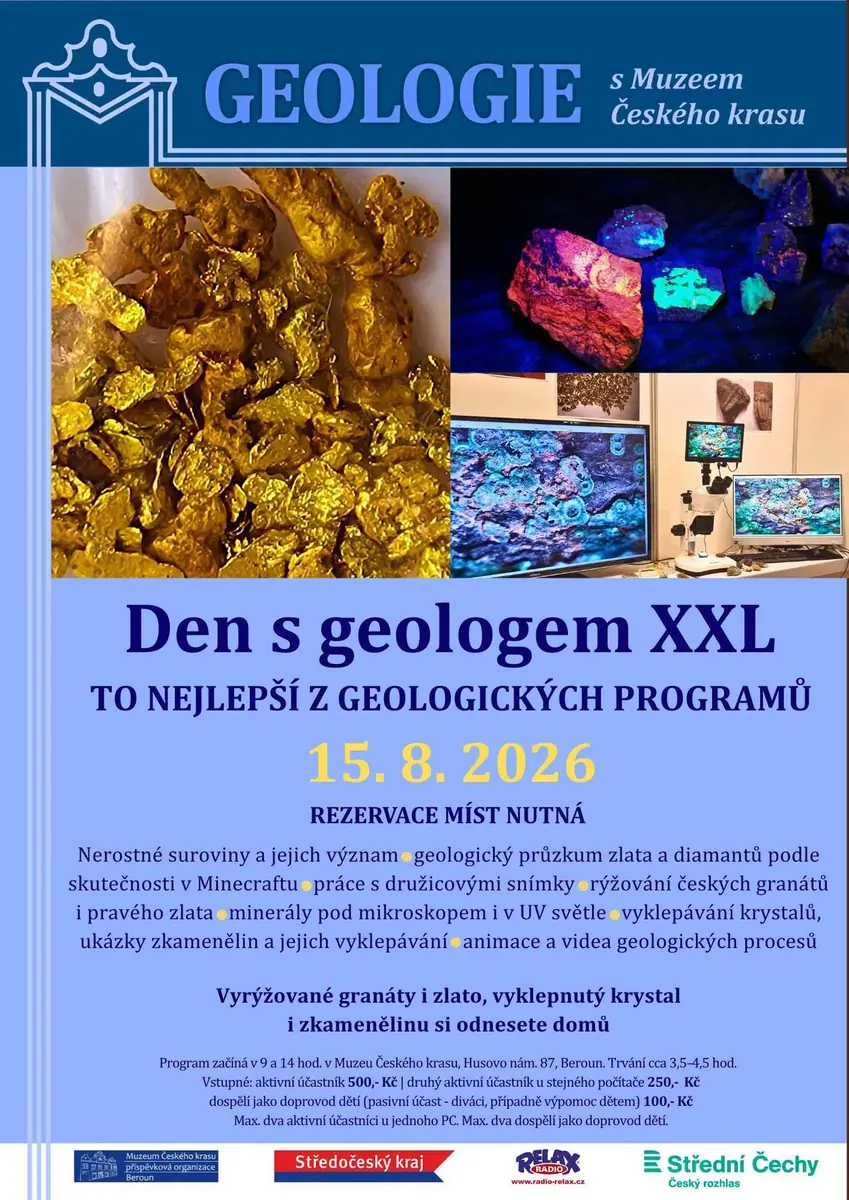 A Day with a Geologist XXL - "The Best" — Beroun - Husovo Náměstí, Prague