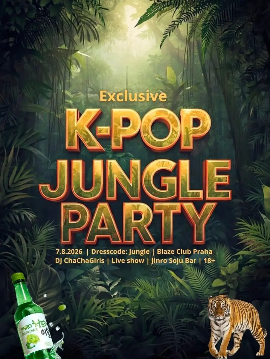 K-Pop Jungle Party vol.7 — Blaze Lounge & Club, Prague