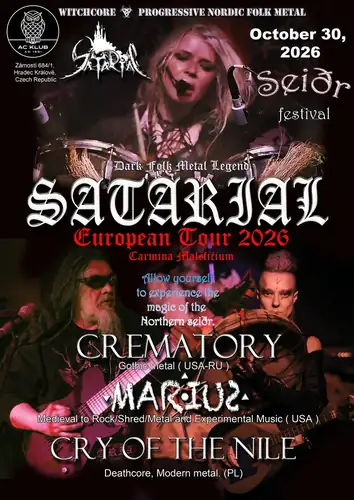 Seiðr festival(Satarial,Marius K.,Crematory,Cry of the Nile)