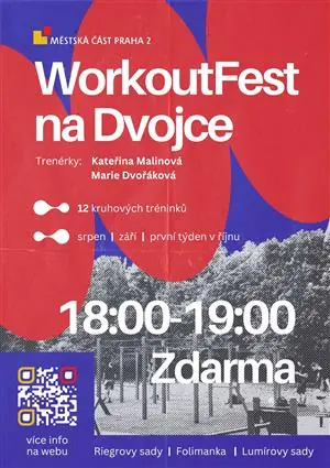 WorkoutFest na Dvojce - Riegrovy sady — Riegrovy sady, Praha