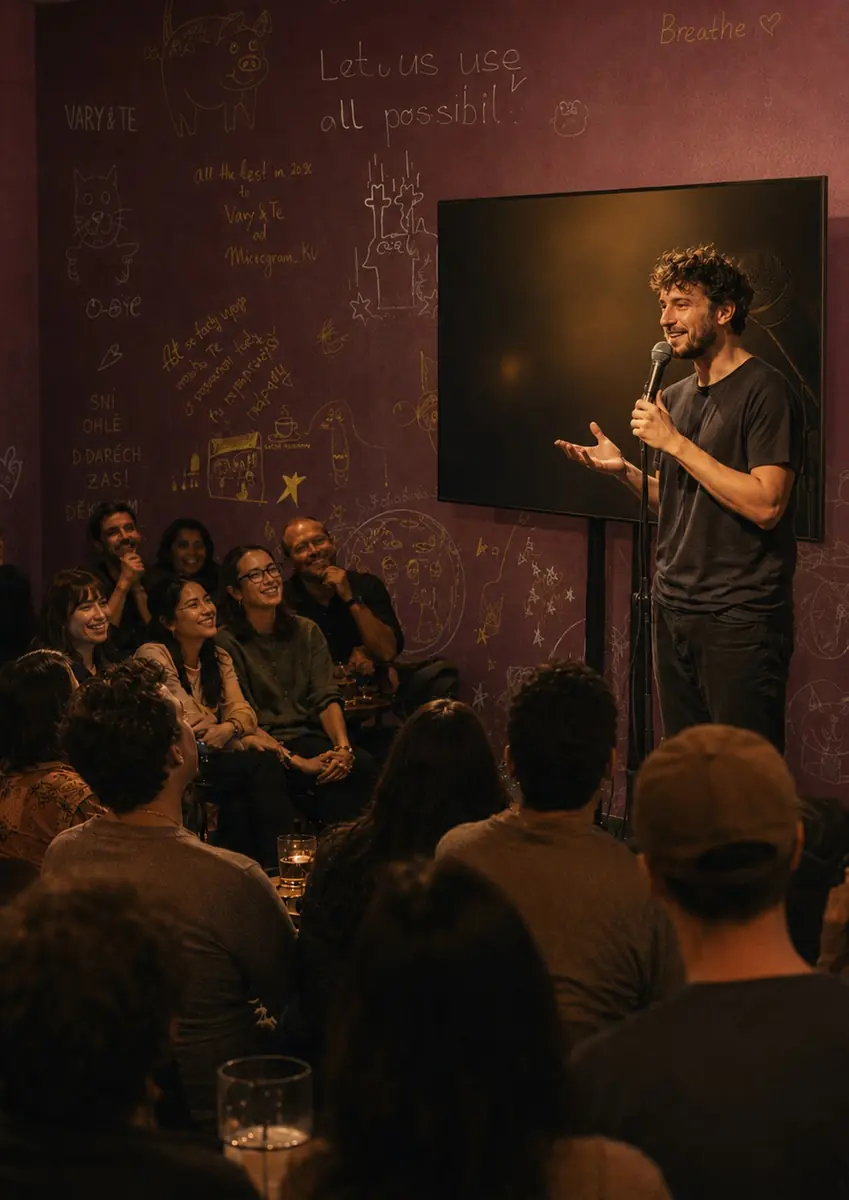 Stand Up comedy - Lost in Translation — Kulturní a kreativní centrum VARY&TE, Karlovy Vary