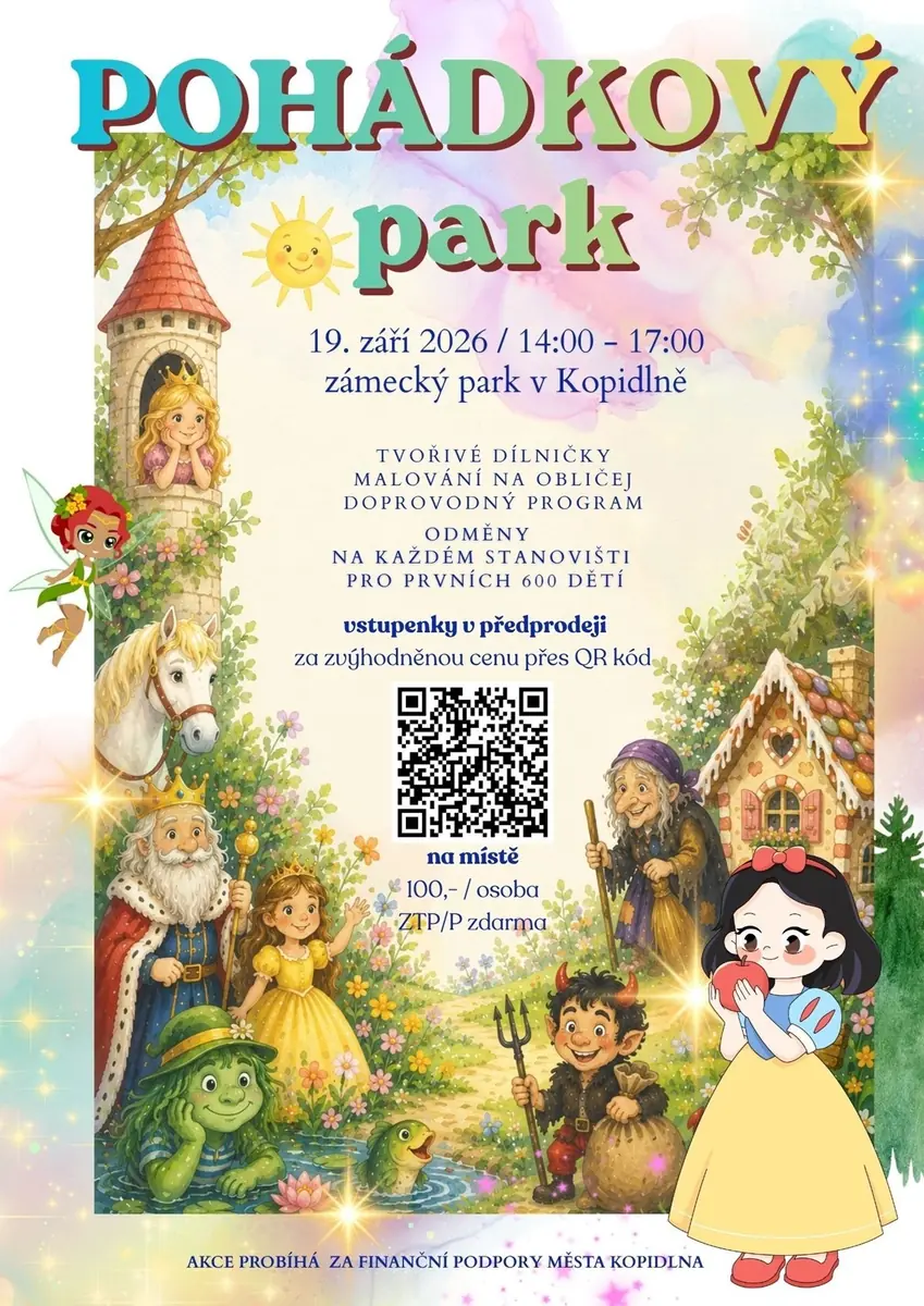 Fairy Tale Park Kopidlno — zámecký park Kopidlno, Kopidlno