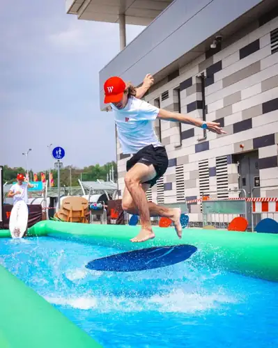 Skimboarding Zone at Westfield Černý Most Shopping Centre
