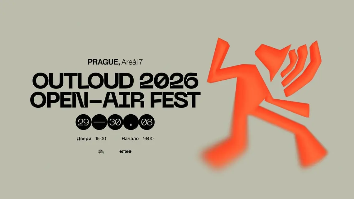 OUTLOUD Praha 2026 | Open Air Festival (29.-30.8.2026) — Areál 7, Praha