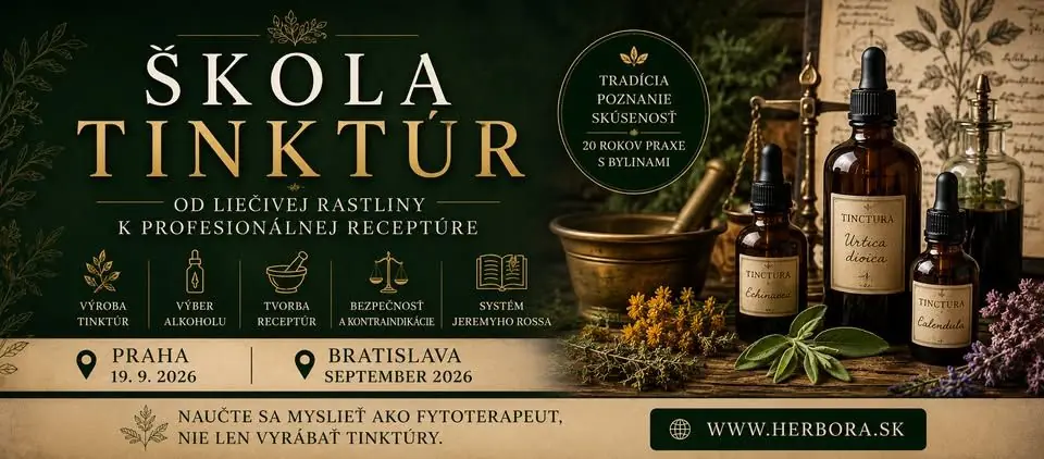 Tincture School Registration - Herbora 2026/2027 — Praha - Mala Strana, Prague