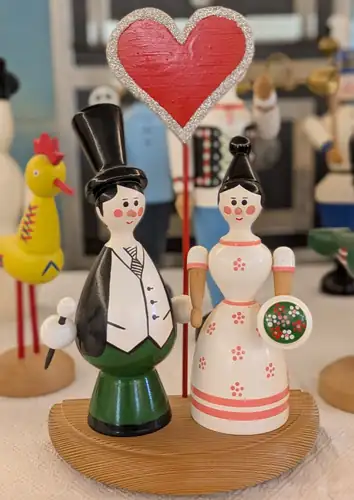 Painting Turned Wooden Toys