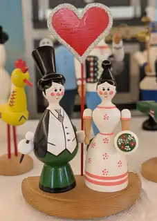 Painting Turned Wooden Toys