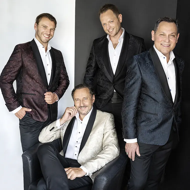 4 TENOŘI a UNIQUE QUARTET "TO NEJLEPŠÍ!" — Divadlo Pasáž, Třebíč