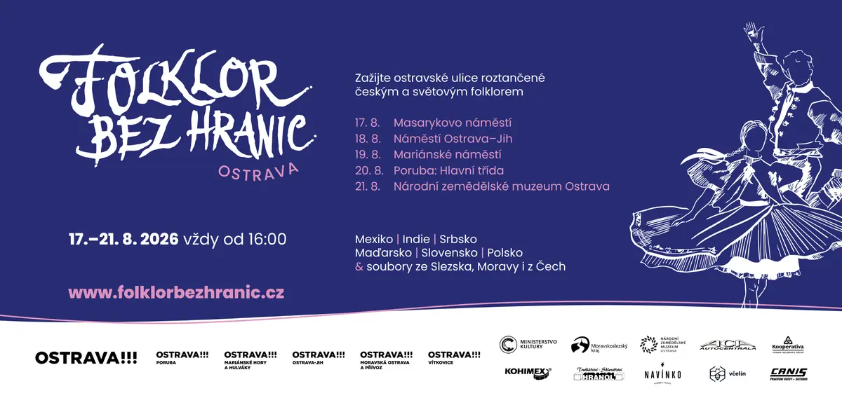 Folklore ohne Grenzen Ostrava — Multifunktionssaal Gong, Ostrau