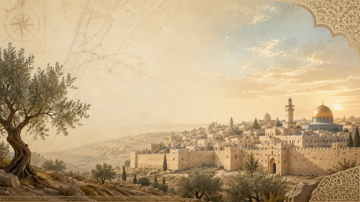 Lucie Frančová: Die Eroberung Jerusalems durch Umar ibn al-Khattab — Große Synagoge in Pilsen, Pilsen