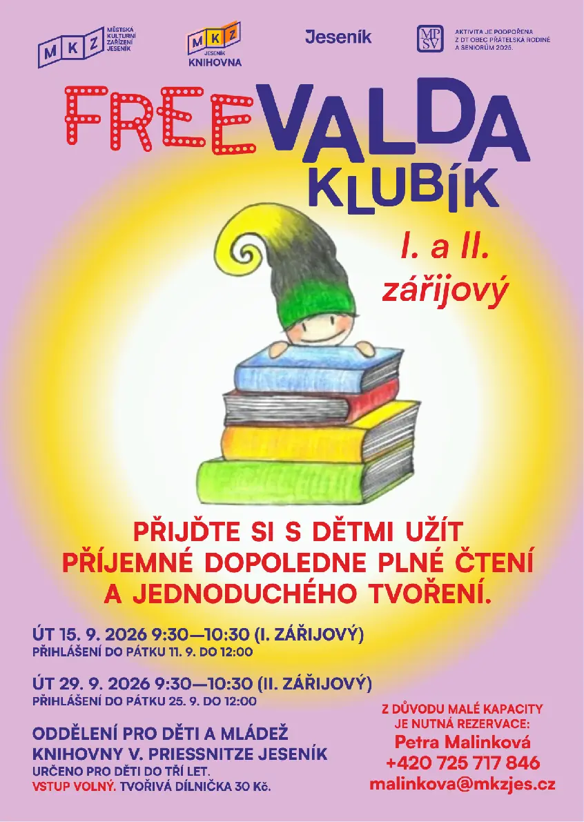 FreeVALDA KLUBÍK (September Edition) — Divadlo P. Bezruče, Jeseník