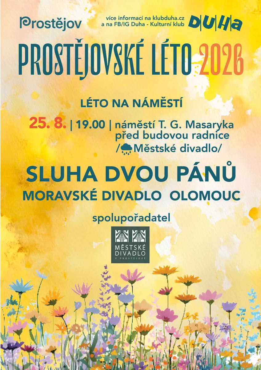 Carlo Goldoni: The Servant of Two Masters — Městské divadlo, Prostějov
