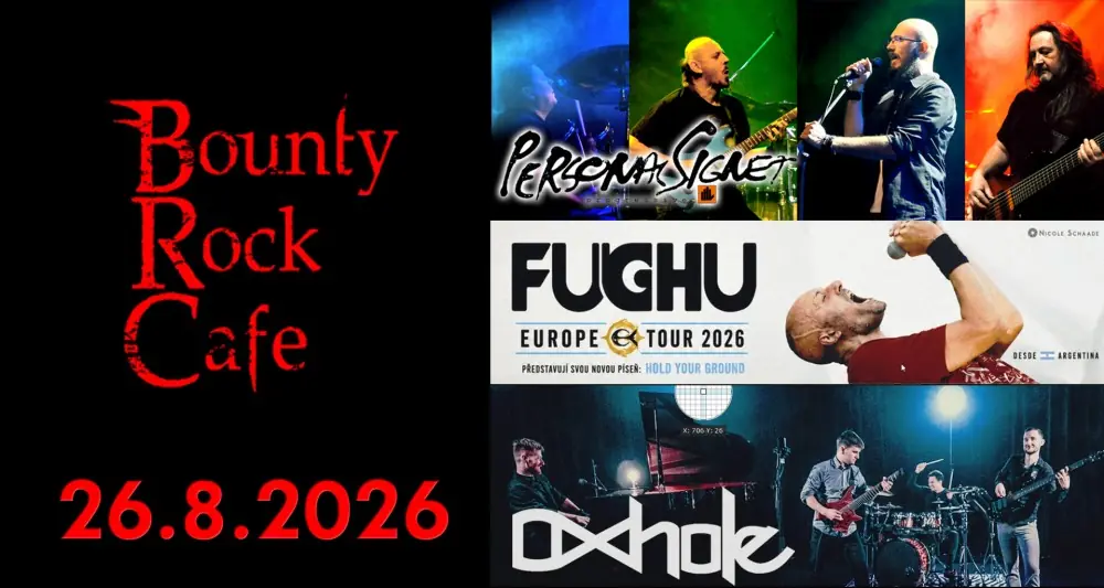 Fughu (AR), Personal Signet (CZ), Oxhole (CZ) — Bounty Rock Cafe, Olmütz