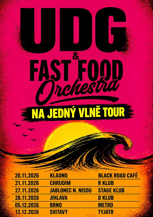 UDG & Fast Food Orchestra — R Klub, Chrudim