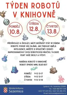 Týden robotů v knihovně