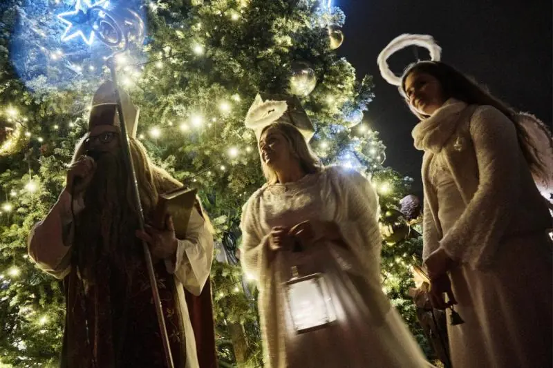St. Nicholas and Christmas Tree Lighting — Amfiteátr, Velká Bystřice