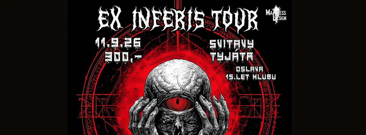 Ex Inferis tour — Alternativní klub Tyjátr, Свитавы